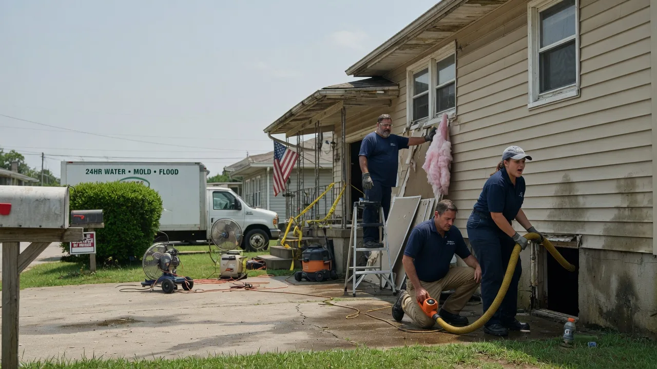 Water Damage Repair in Springfield, LA near me